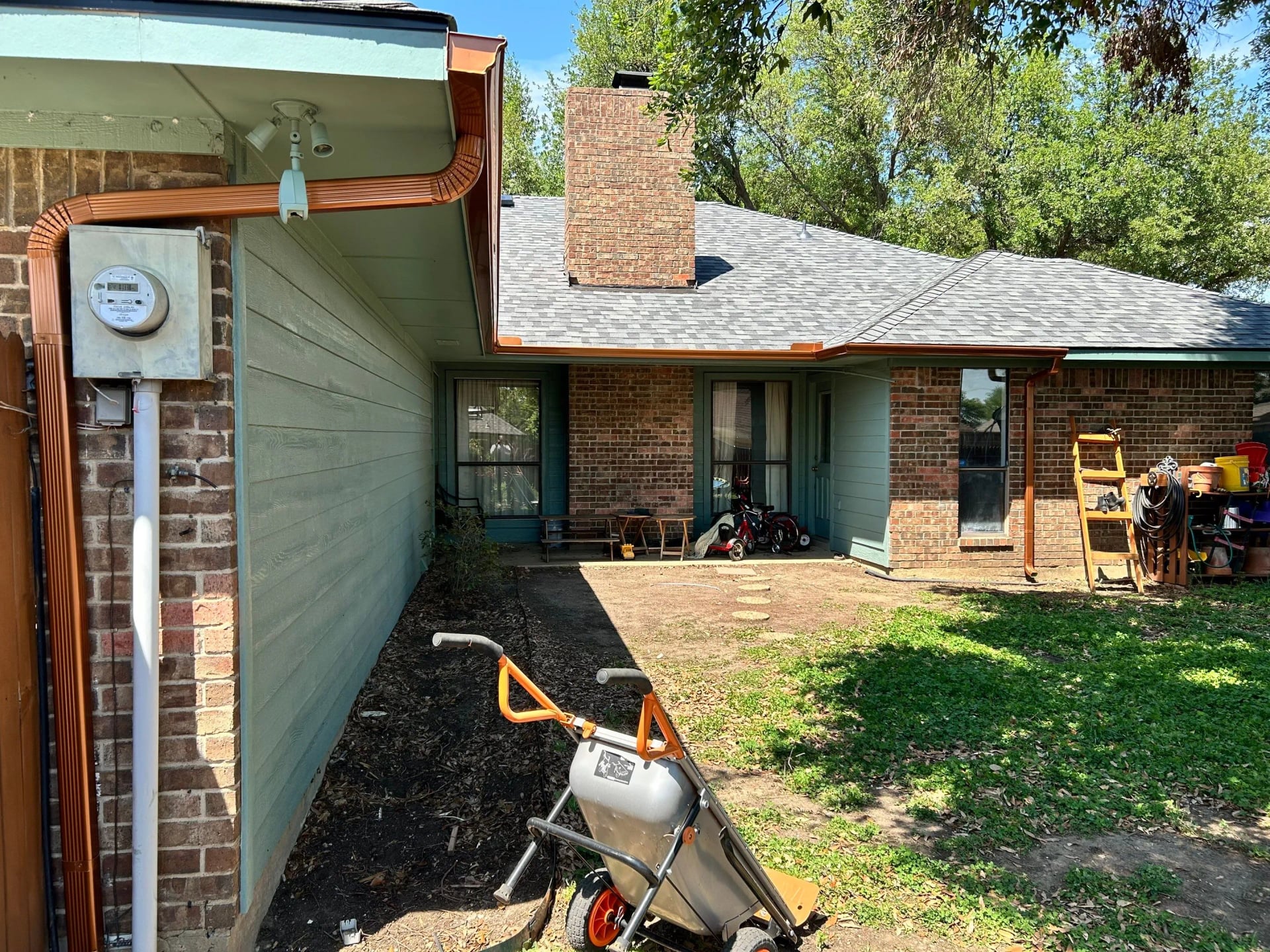 After: Exterior Home Improvements — Fort Worth roofing project by Southern Traditions
