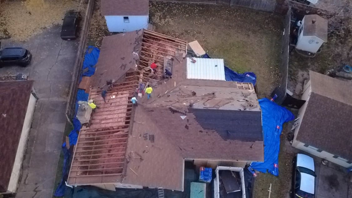 Before: Complete Roof Transformation — Fort Worth roofing project by Southern Traditions